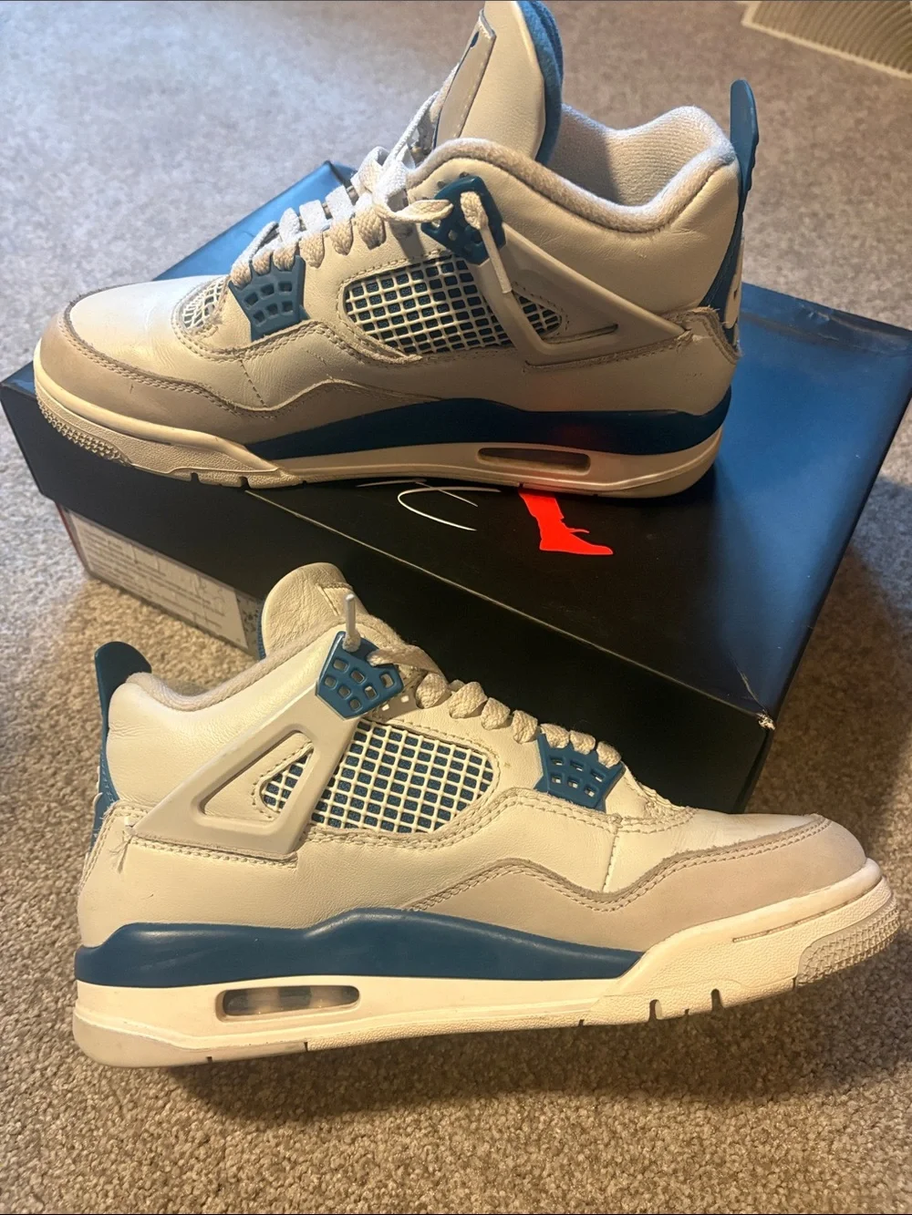 Nike Air Military Blue Jordan 4